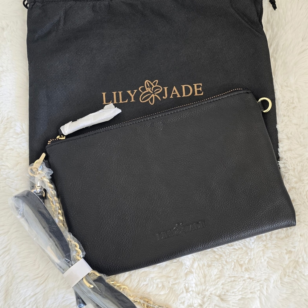Black Leather Women's Bag